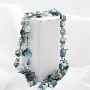 Turquoise Shell Necklace